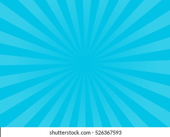 Sunburst background horizontal vector