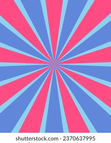 sunburst background in pink and blue trendy colors for your design.jpg