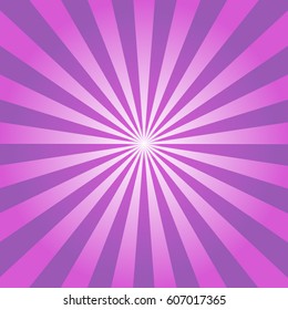 sunburst background purple vector
