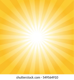 Sunburst Background Vector.