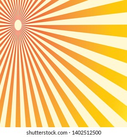 Sunburst Background Vector Graphic illustration