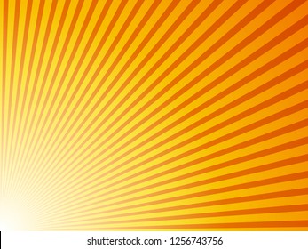 Sunburst background. Vector illustration