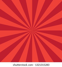 Sunburst background. Vector illustration. - Vector