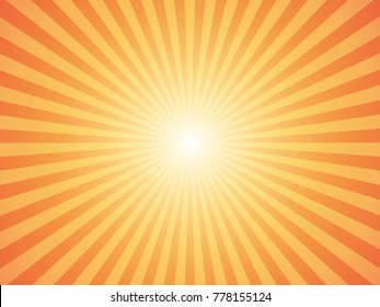 Sunburst background. Vector illustration