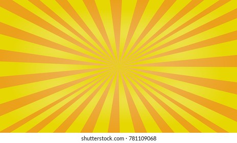 Sunburst, background. Vector illustration