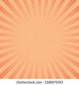 Sunburst background, Vintage circus style