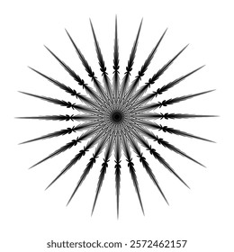 Sunburst sunburst backgrounds icons set