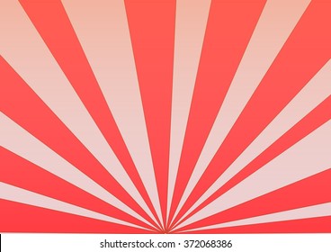 Sunburst backgrounds illustration in retro, Vector EPS10