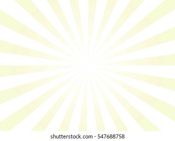 Sunburst background.yellow and white sunburst. Vector illustration.