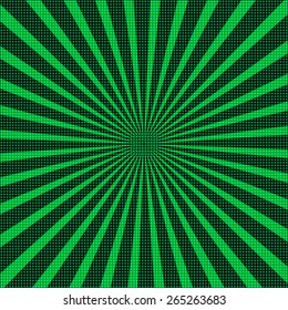 Sunburst beam abstract background. Vector illustration. 