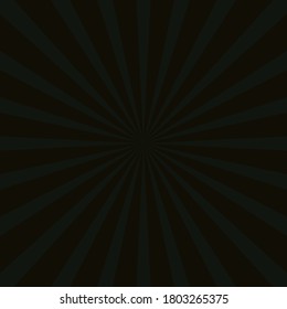 Salto de sol en negro.  Fondo del vector abstracto