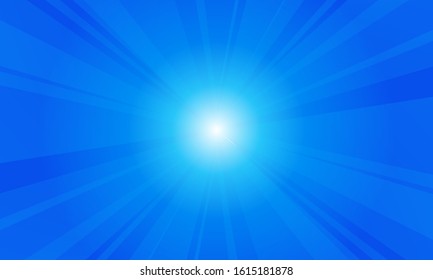 sunburst blue light design vector illustration.