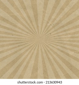 Classic Light Brown Retro Burst Vintage Stock Vector (Royalty Free ...