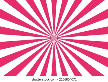 Sunburst concentrated line red Simple but conspicuous