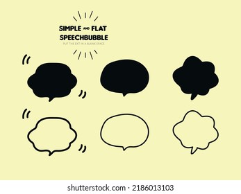 Sunburst Design Set Simple Heading Frame Set speech bubble set
