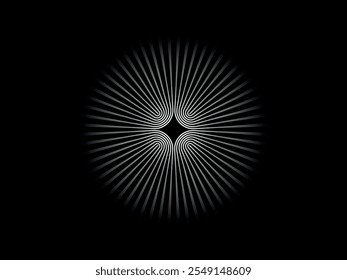 Sunburst element radial stripes or sunburst background. sun beams and rays