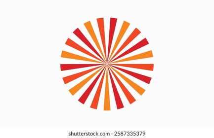 Sunburst element radial stripes or sunburst backgrounds