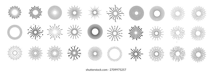 sunburst element radial stripes sunburst backgrounds