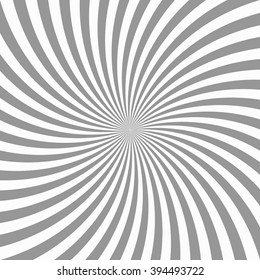 Sunburst flat style, grey colour, background. Vector illustration EPS10