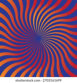 Sunburst groovy história em quadrinhos. Fundo retro sunbrust vintage. 11:11 vetor Eps10 moderno
