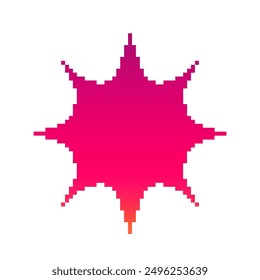 Sunburst icon symbol with eps format file 