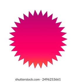 Sunburst icon symbol with eps format file 