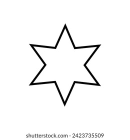 Sunburst icon vector. Star illustration sign. Price tag symbol. 