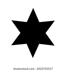 Sunburst icon vector. Star illustration sign. Price tag symbol. 