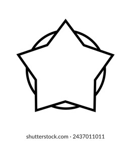 Sunburst icon vector. Star illustration sign. Price tag symbol. 