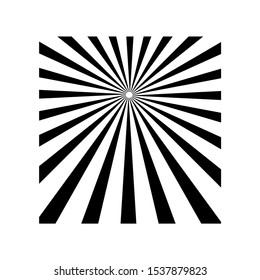 sunburst logo design vector illustration
