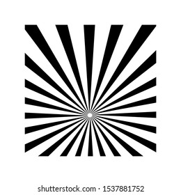 sunburst logo design vector illustration