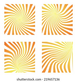 Sunburst Pattern. 