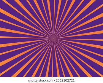 Sunburst Pattern Background. blue orange violet sunburst beams background. 