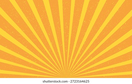 Plano de Fundo do Padrão Sunburst. Padrão retrô Groovy. Fundo de raios abstratos