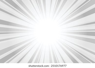Patrón Sunburst. ---- fondo de rayos de sol. Fondo radial de la llamarada del rayo de sol.