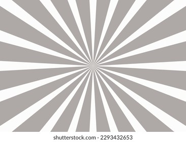Sunburst Pattern Background. Rays. Radial background. Summer Banner. Vector Illustration. 