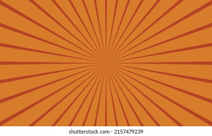 Sunburst Pattern Background Vector Illustration