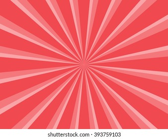 Sunburst Pattern, Background, Vector, Retro, Vintage . Vector illustration.