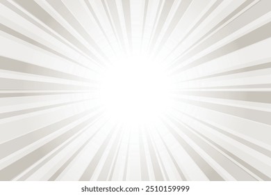 Sunburst Pattern. Gray sunburst background. Radial sunbeam background for or templates, sales banners, events, ads, web pages.