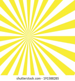 Sunburst Pattern. Vector illustration 