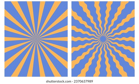sunburst poster background in orange and blue trendy colors for your design.jpg