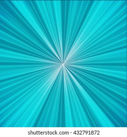 Sunburst Poster. Swirling radial background. Vector 