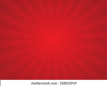 Sunburst Red Background