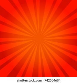 Sunburst Red Burst