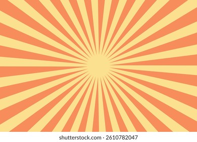 Sunburst retro background. Sunburst vector illustration. Sunburst vector background.
