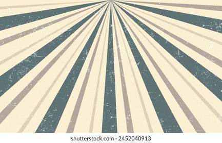 Sunburst Retro Antiguas Style, Fondo de patrón Sunburst. Rayos de sol. Ilustración vectorial de Anuncio Antiguas