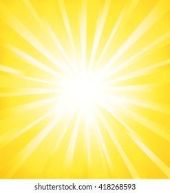 Sunburst Shinny Vector Background Stock Vector (royalty Free) 418268593 