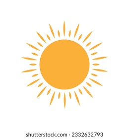 Sunburst silhouette vector illustration design editable and resizable
