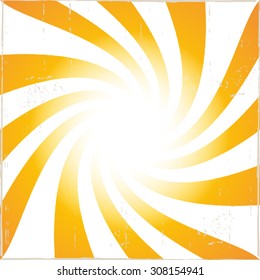 Sunburst spiral background