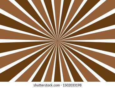 Sunburst, starburst background, converging lines. Vector illustration.